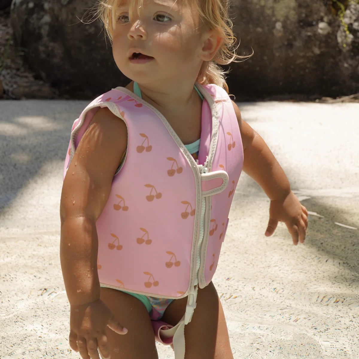 SUNNYLiFE Kids Swim Vest Cotton Candy 2-3Y