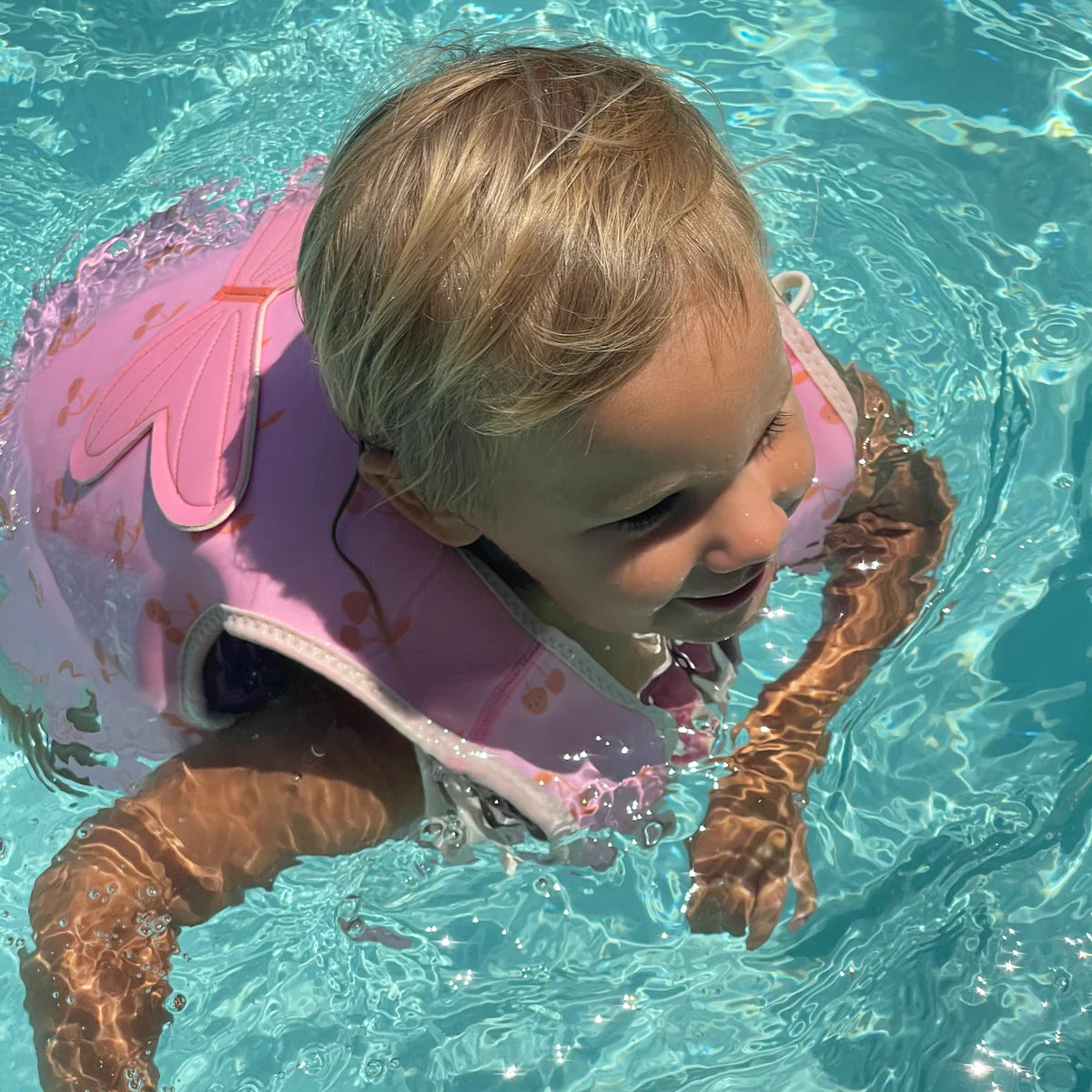 SUNNYLiFE Kids Swim Vest Cotton Candy 3-6Y