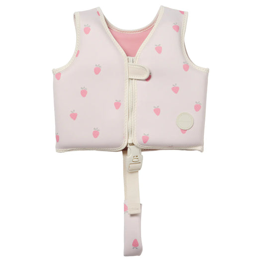 SUNNYLiFE Kids Swim Vest Strawberry Sunshine 1-2Y