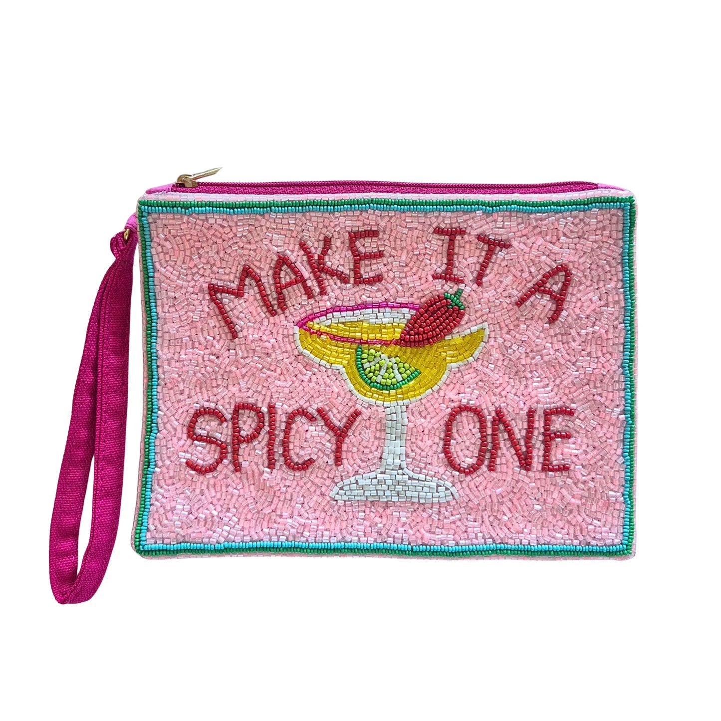 Beaded Pouch Make It A Spicy One