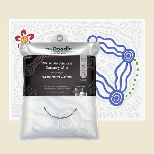 Whispering Waters Sensory Colouring & Doodle Mat