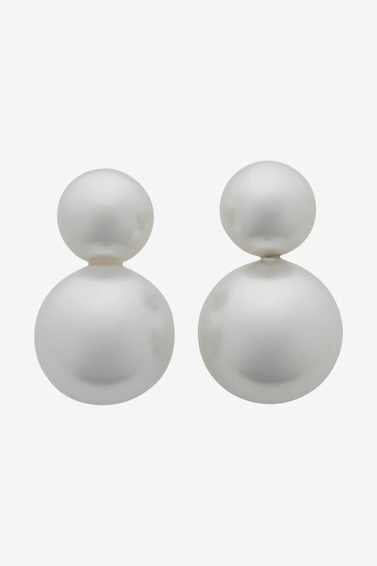 Valentina Double Pearl Earring
