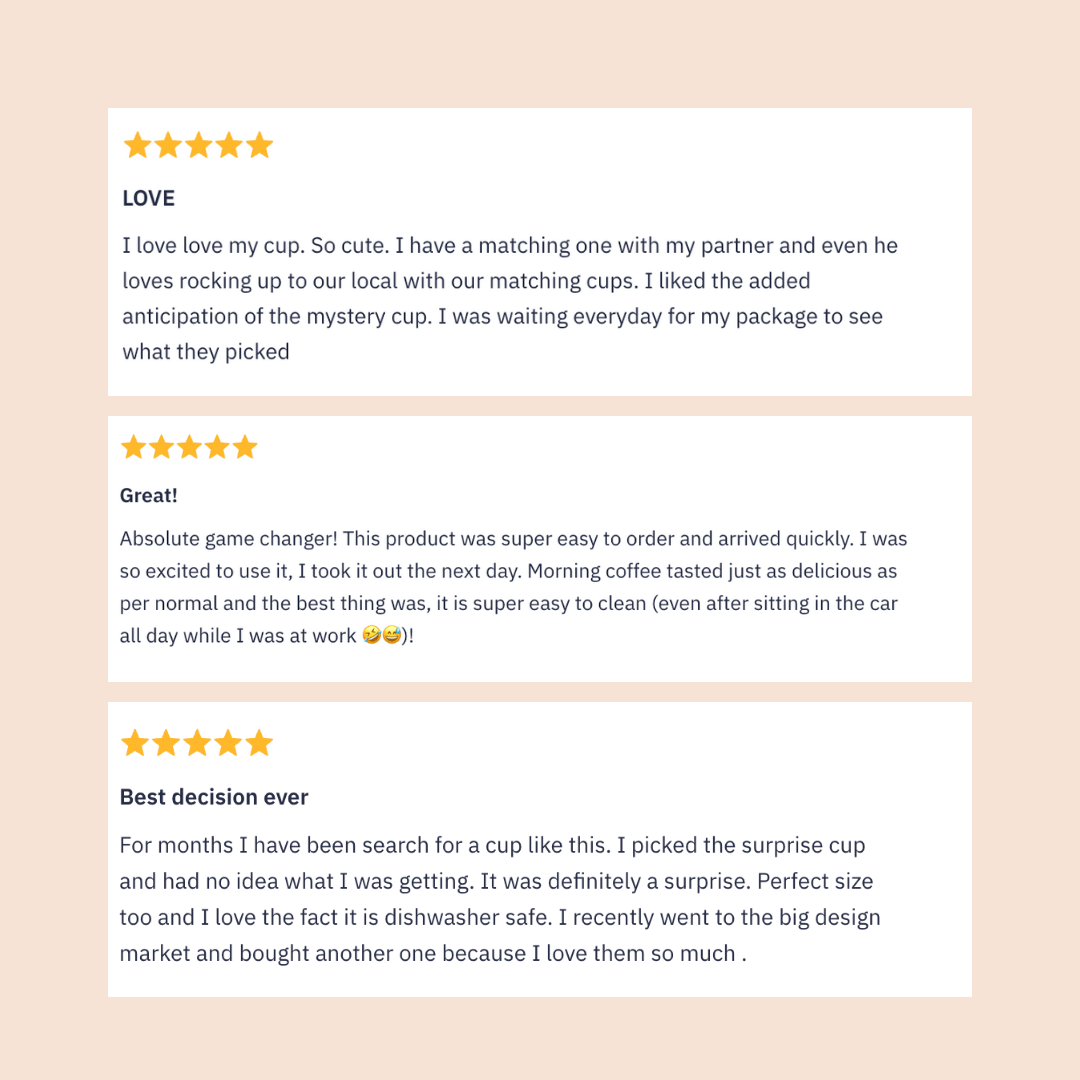 Luxey Cup - ORIGINAL -  Reusable Glass Coffee Cup 12oz: MOCHA