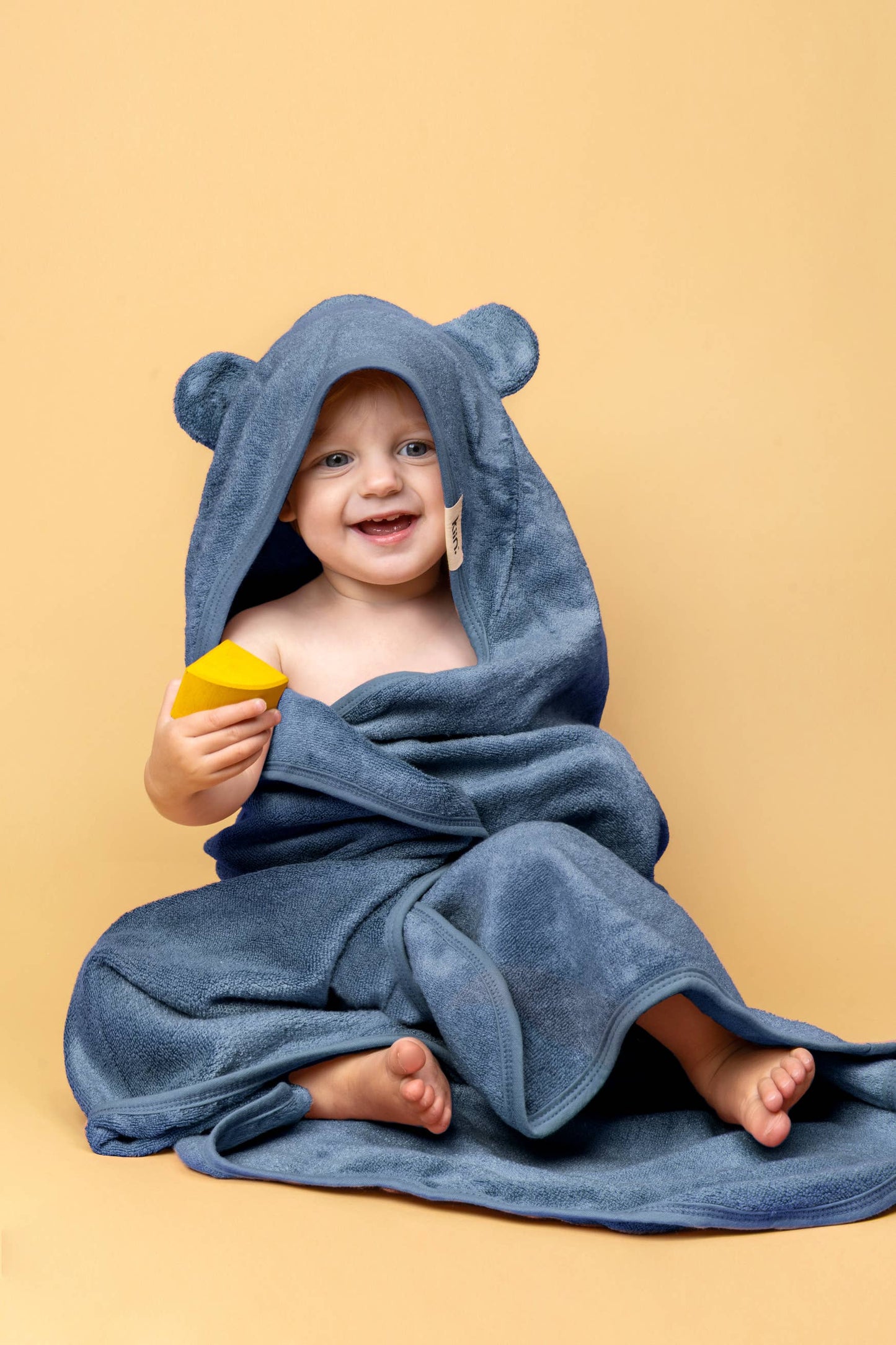 Hooded Towel: Caramel