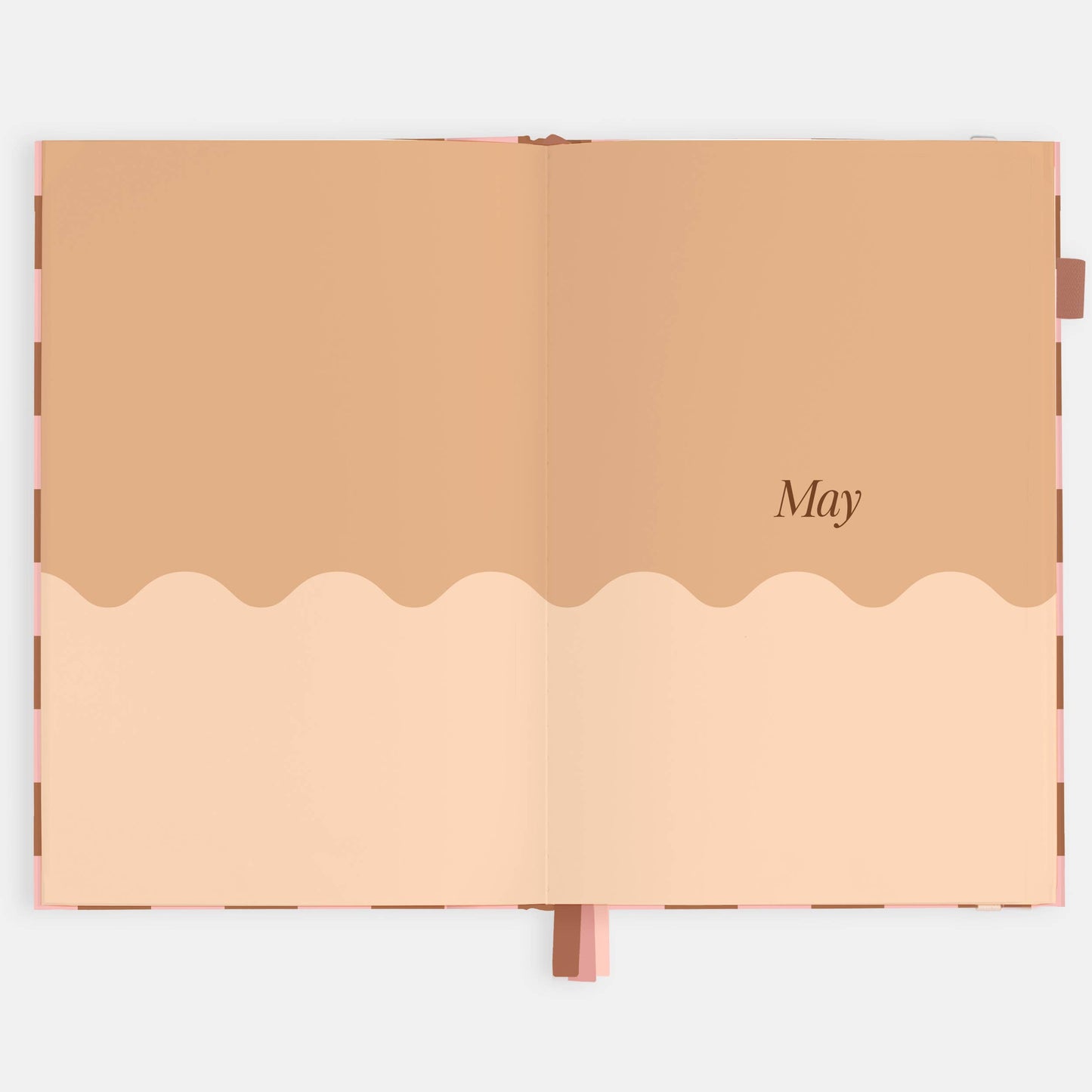 2026 Rose Check A5 Vertical Planner