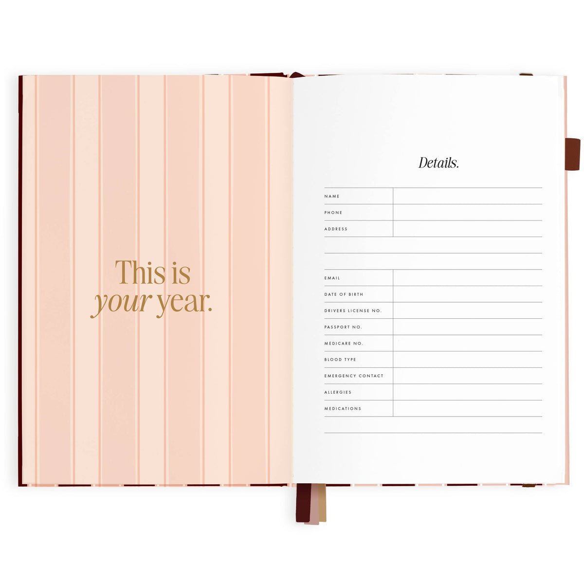 Fox & Fallow - 2027 Sorrento A5 Vertical Planner