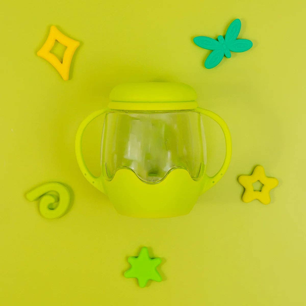 Jellystone Designs - Mini Sensory Play Jar® Gift Set - GREEN Firefly