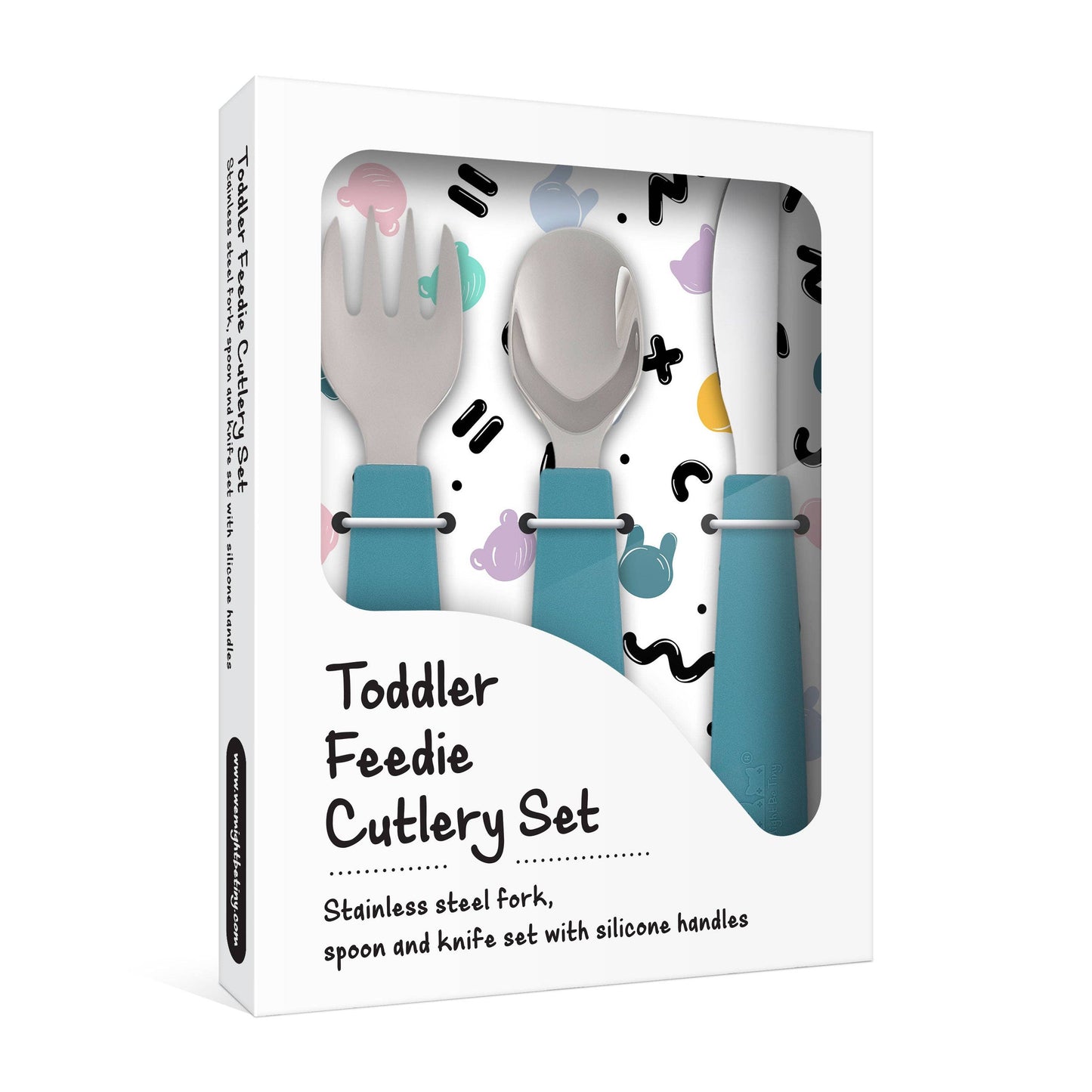 Toddler Feedie® Cutlery Set - Blue Dusk