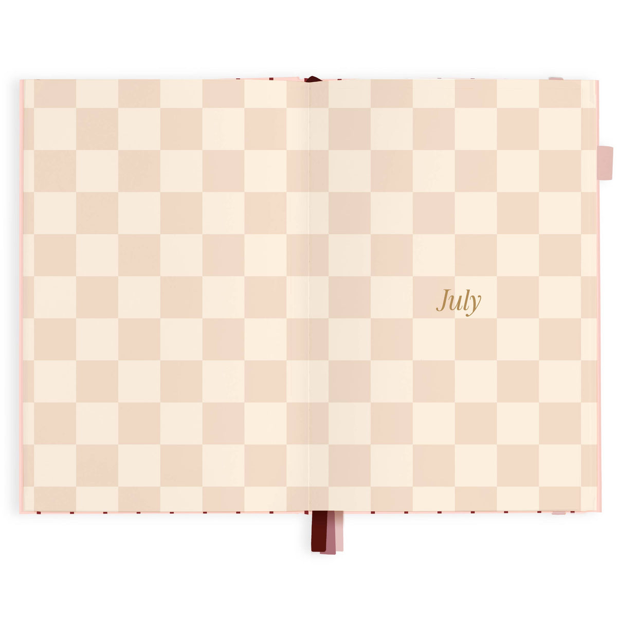 Fox & Fallow - 2027 Rose Pinstripe A5 Horizontal Planner