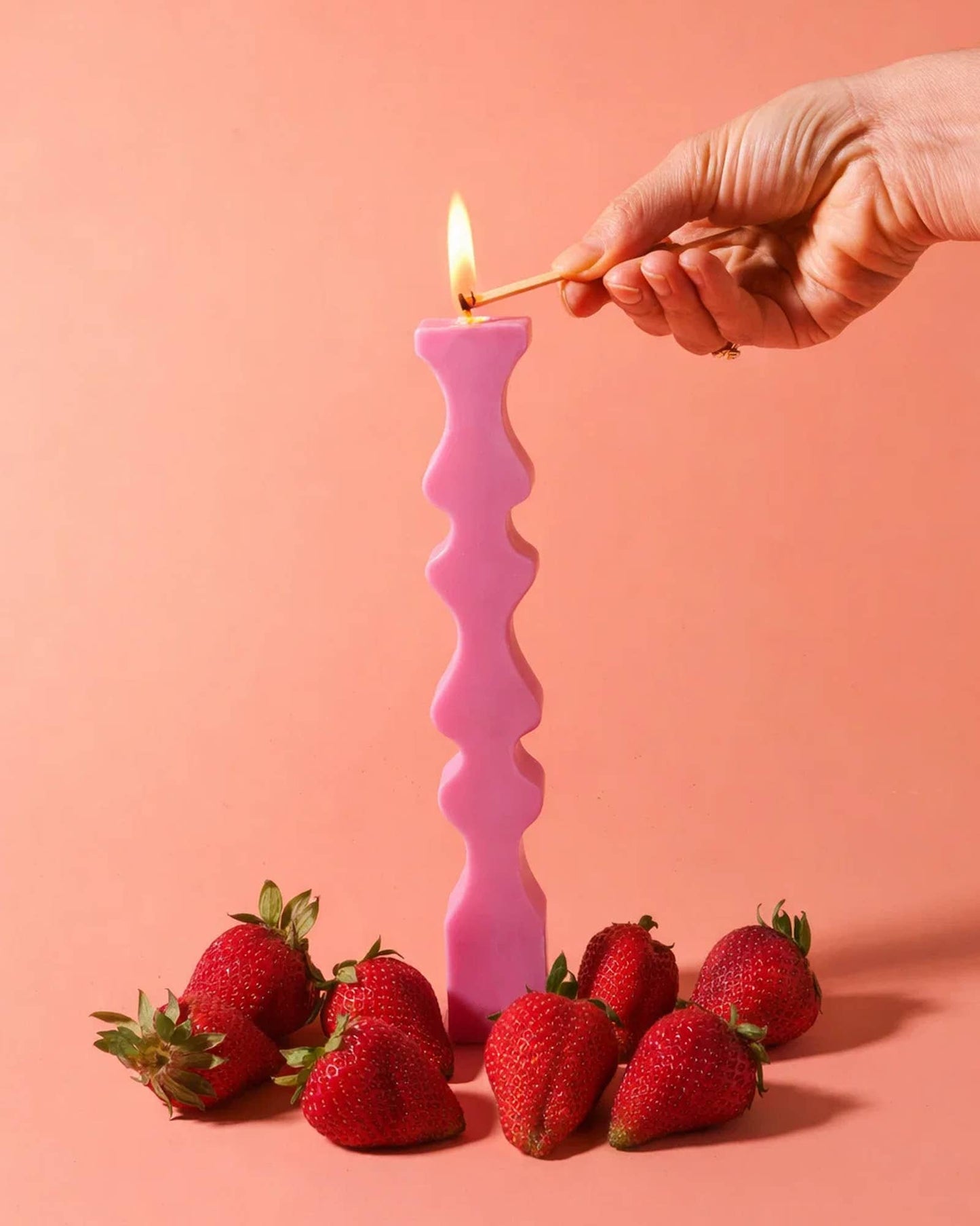 Make Your Own Wavy Candle Sticks
