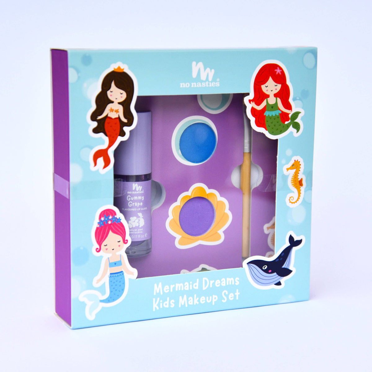 no nasties kids - Mermaid Dreams Natural Kids Makeup Gift Set - No Nasties Kids