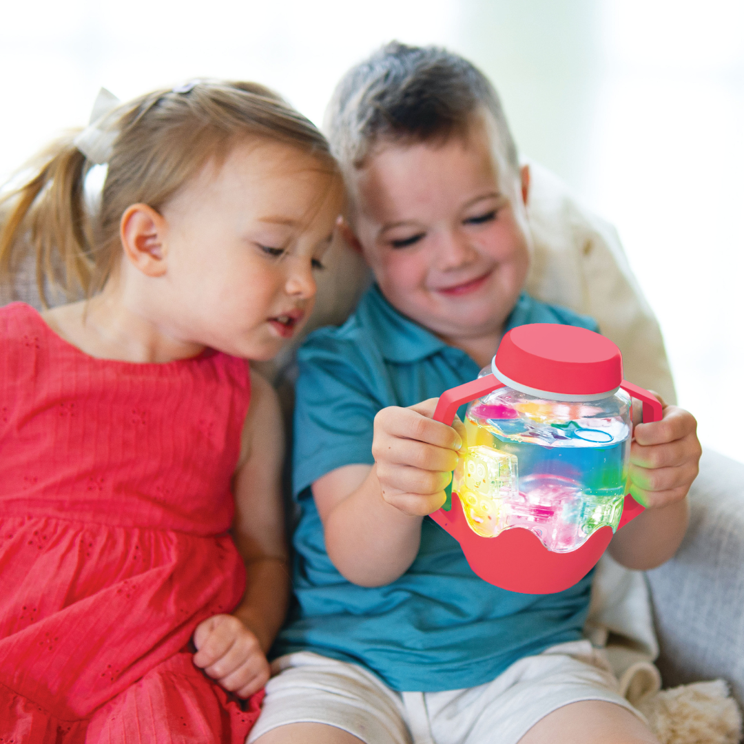 Glo Pal Sensory Play Jar PINK