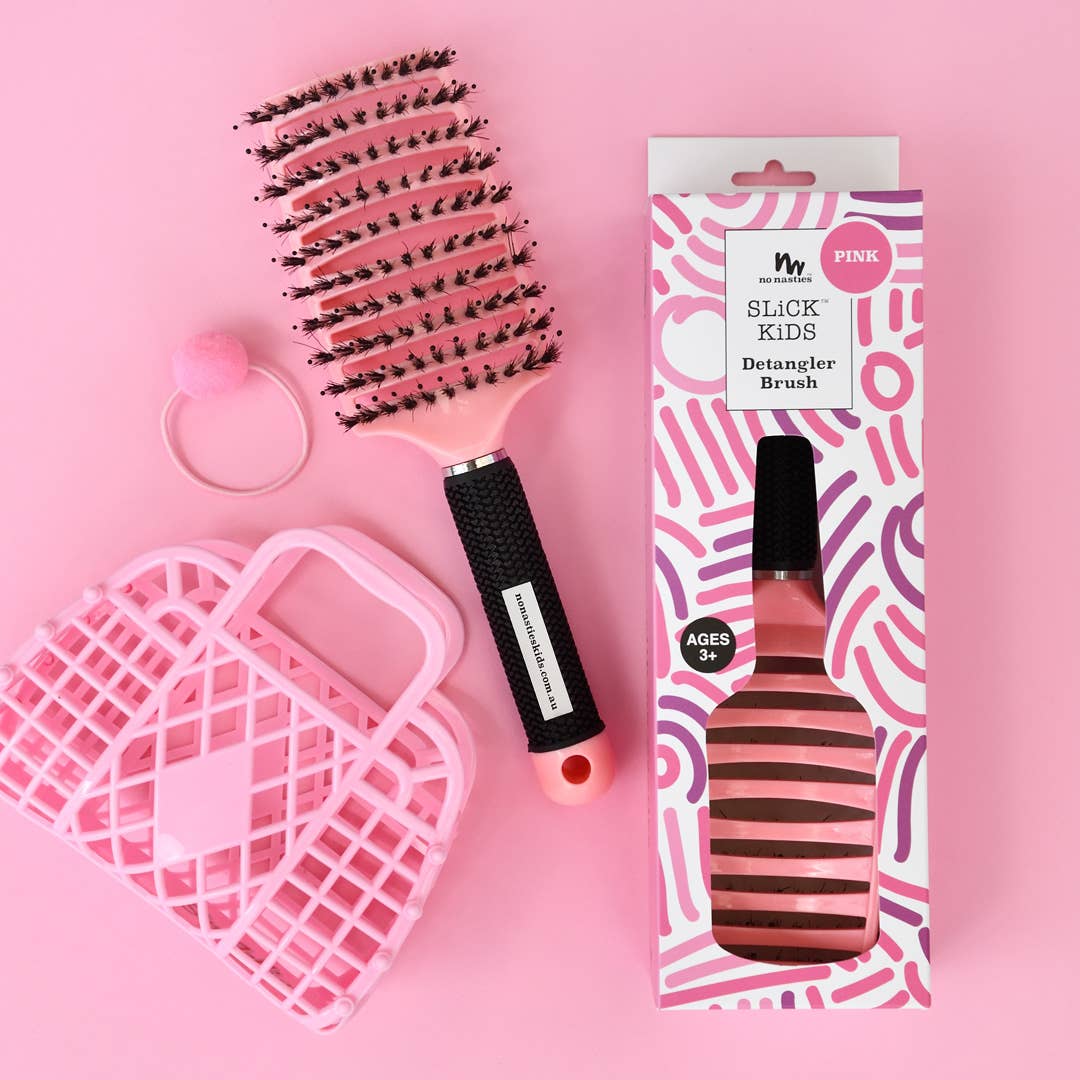 Detangler Hair Tamer Brush: Aqua