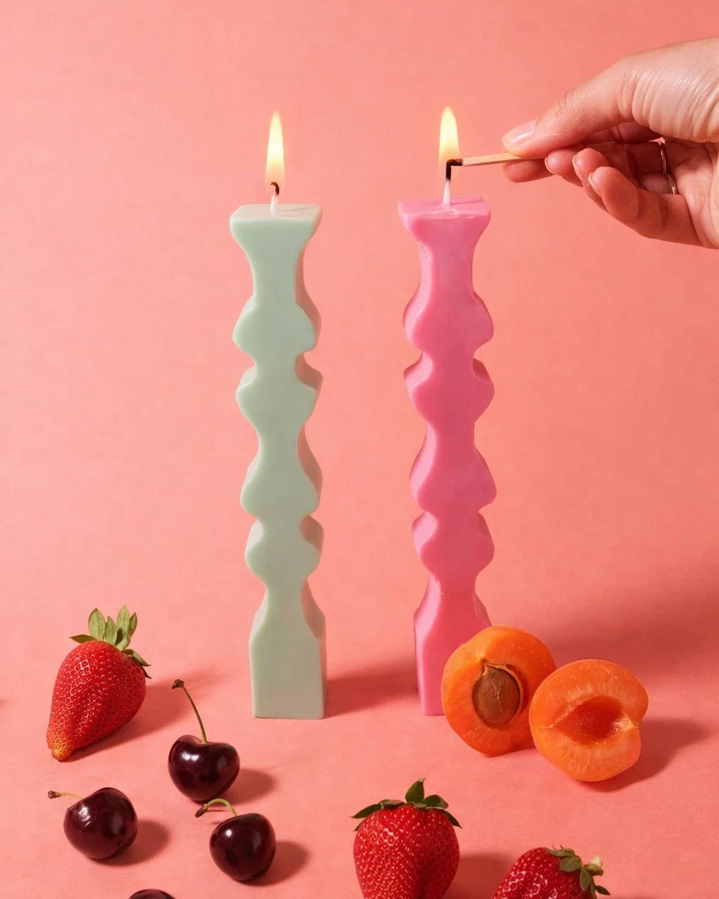 Make Your Own Wavy Candle Sticks