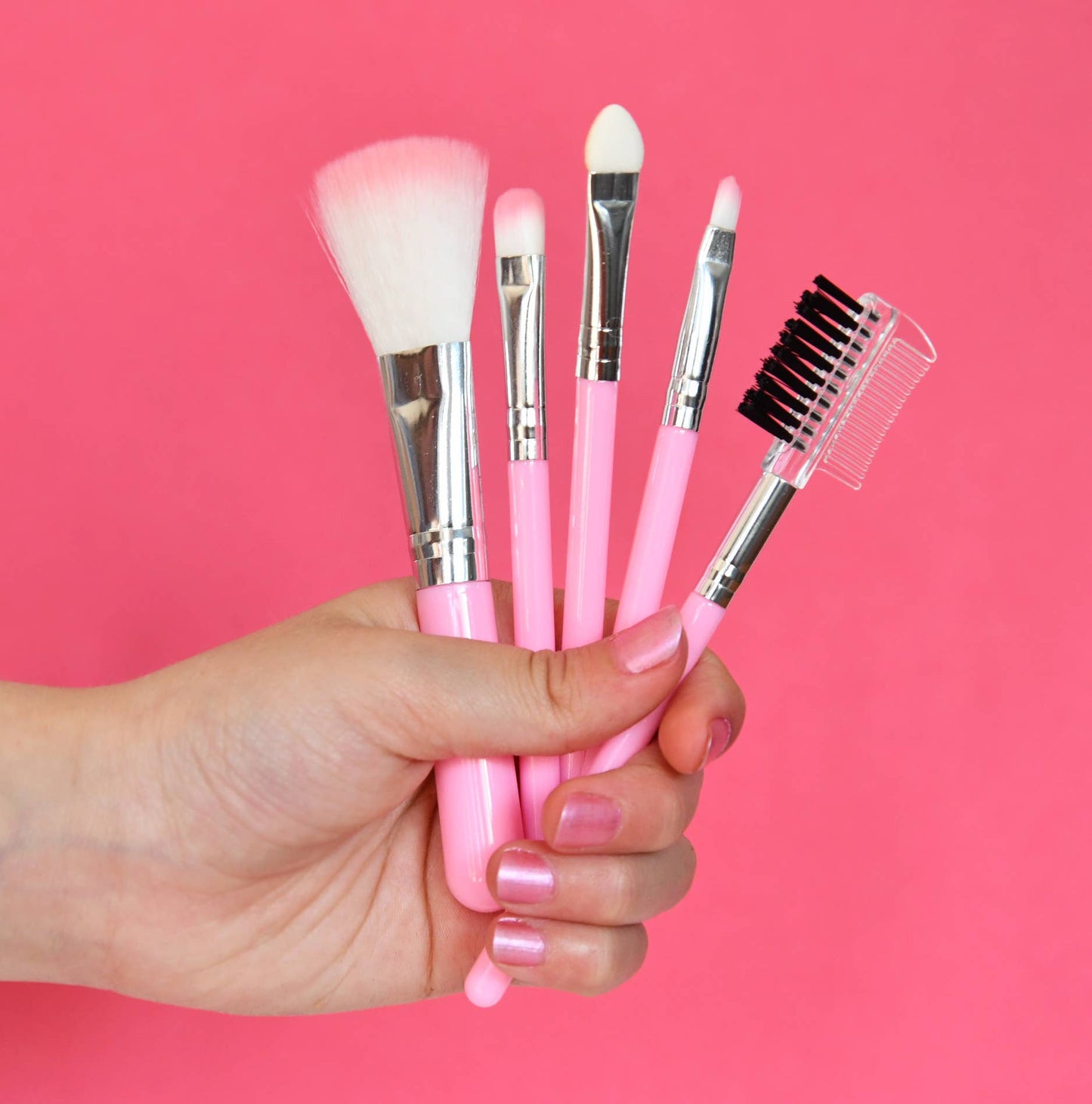 No Nasties Kids Mini Makeup Brush Set