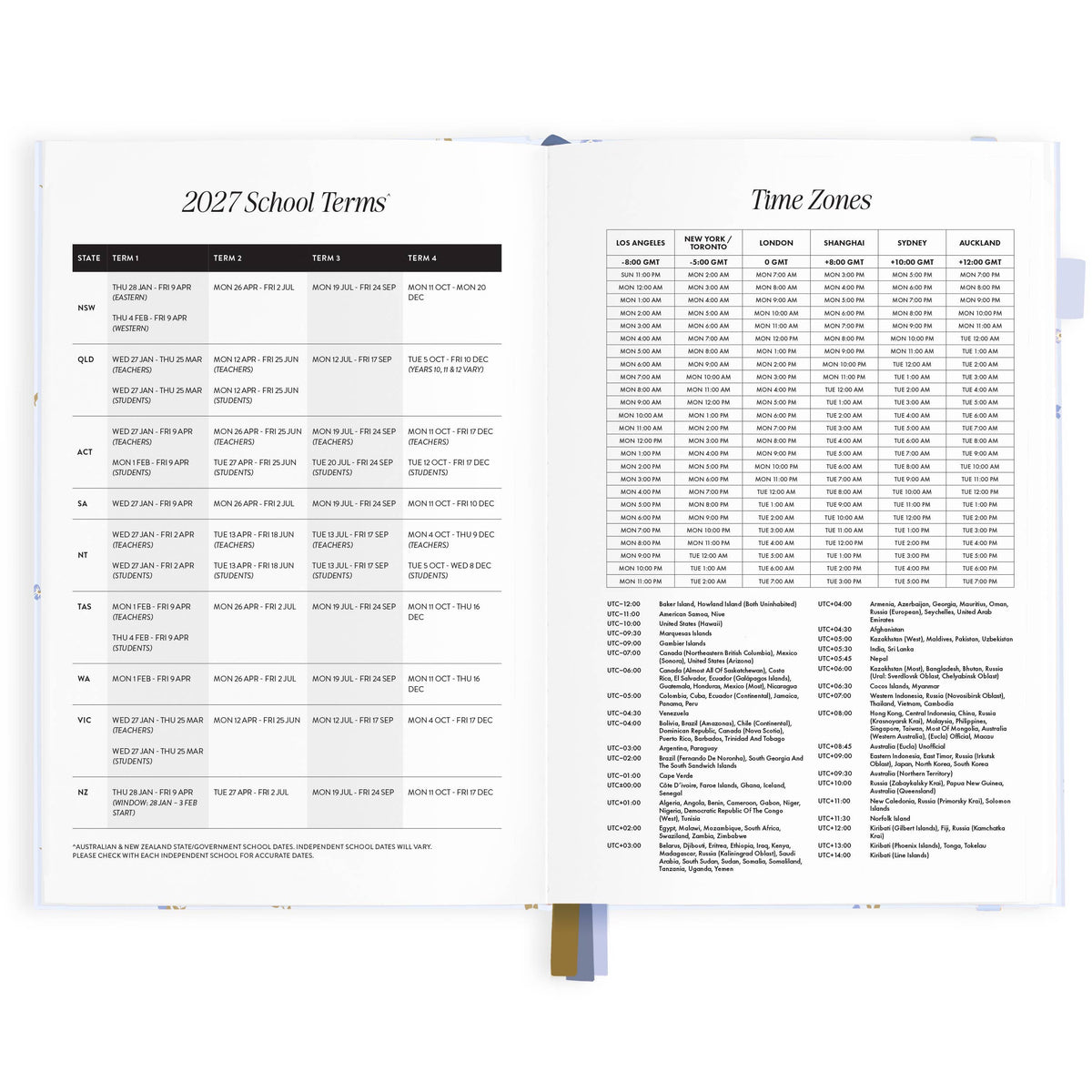 Fox & Fallow - 2027 Cornflower A5 Horizontal Planner