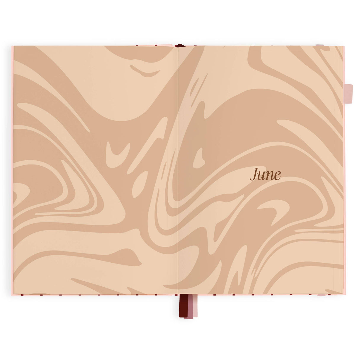 Fox & Fallow - 2027 Rose Pinstripe A5 Horizontal Planner