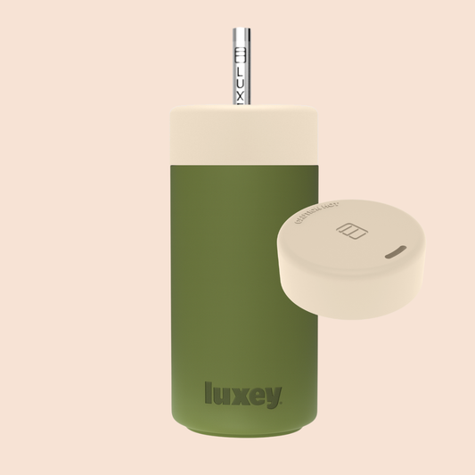 Luxey Cup - HERITAGE - Duo Switch Stainless Steel Cup 12oz: MYLK