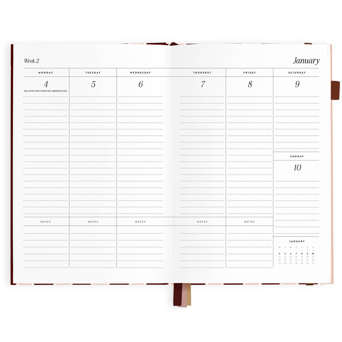 Fox & Fallow - 2027 Sorrento A5 Vertical Planner
