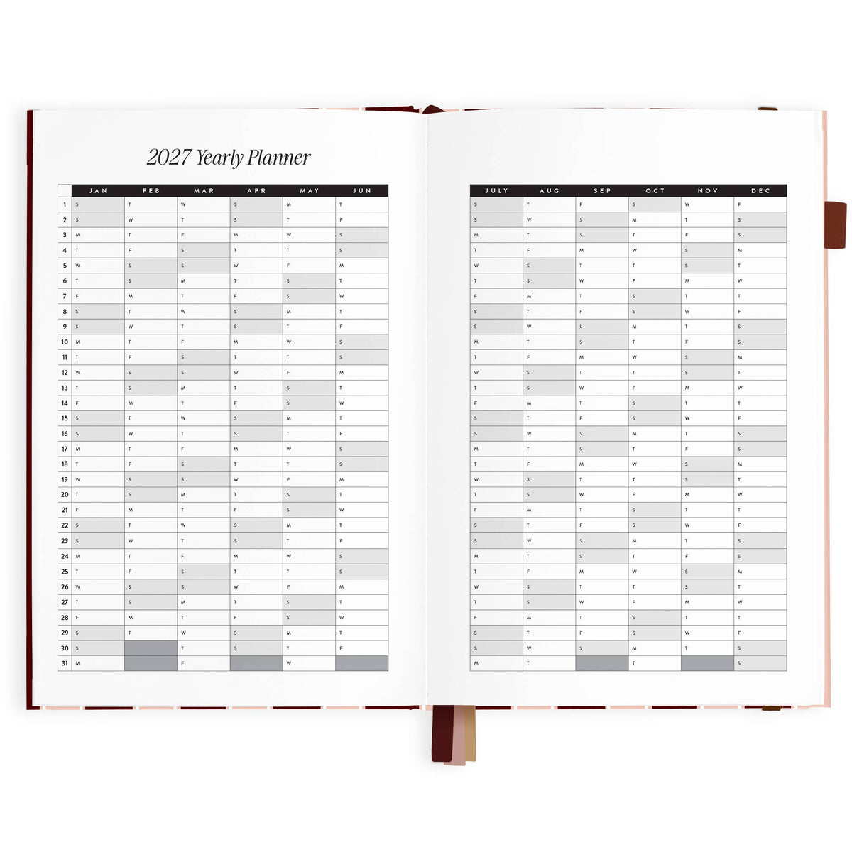 Fox & Fallow - 2027 Sorrento A5 Vertical Planner