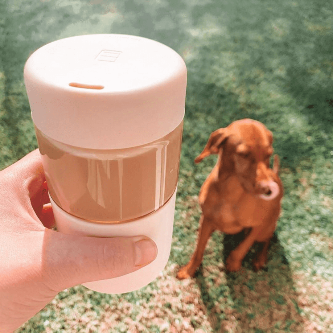 Luxey Cup - ORIGINAL -  Reusable Glass Coffee Cup 12oz: COPPER