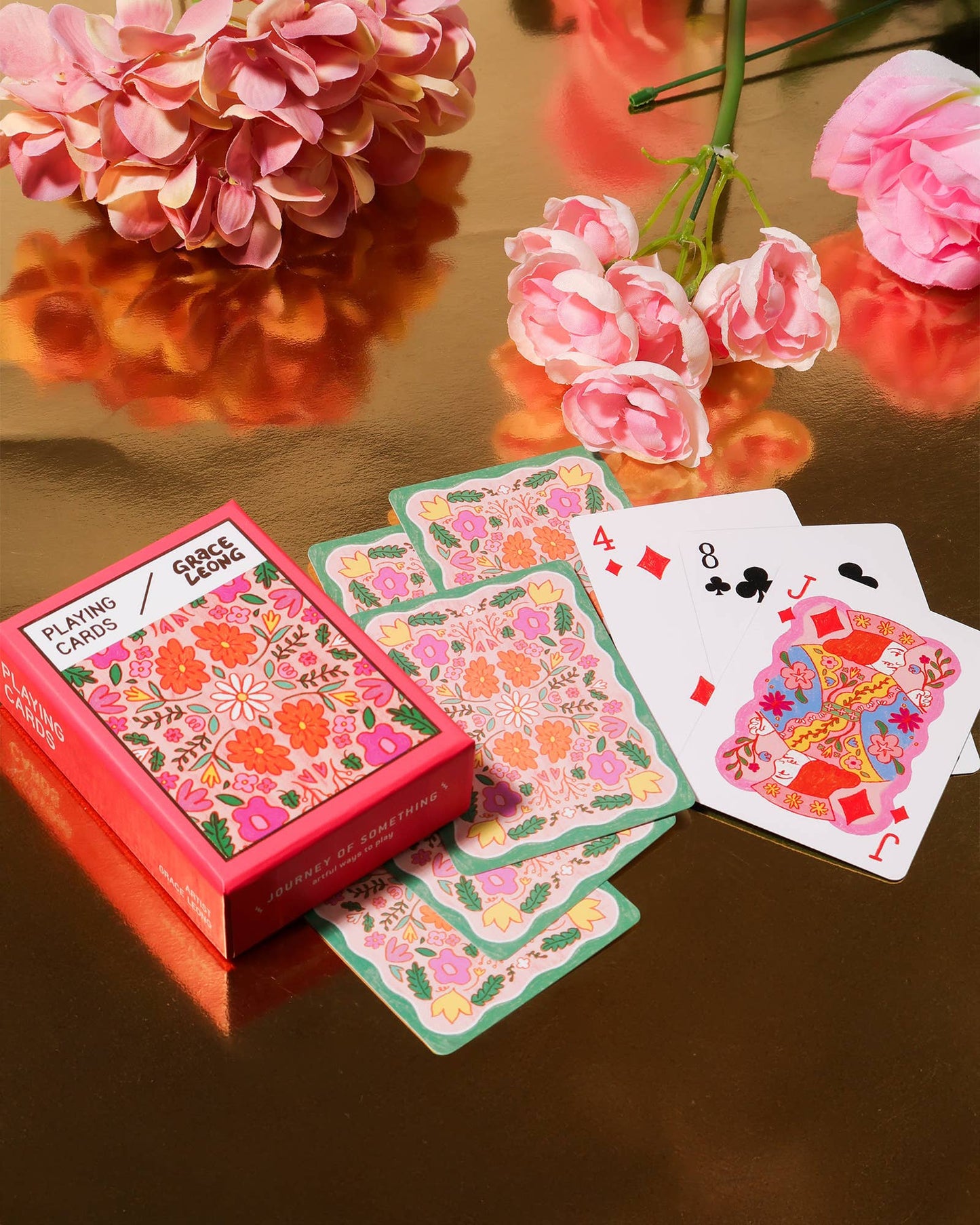 Journey Of Something - Flower Plus Playing Cards
