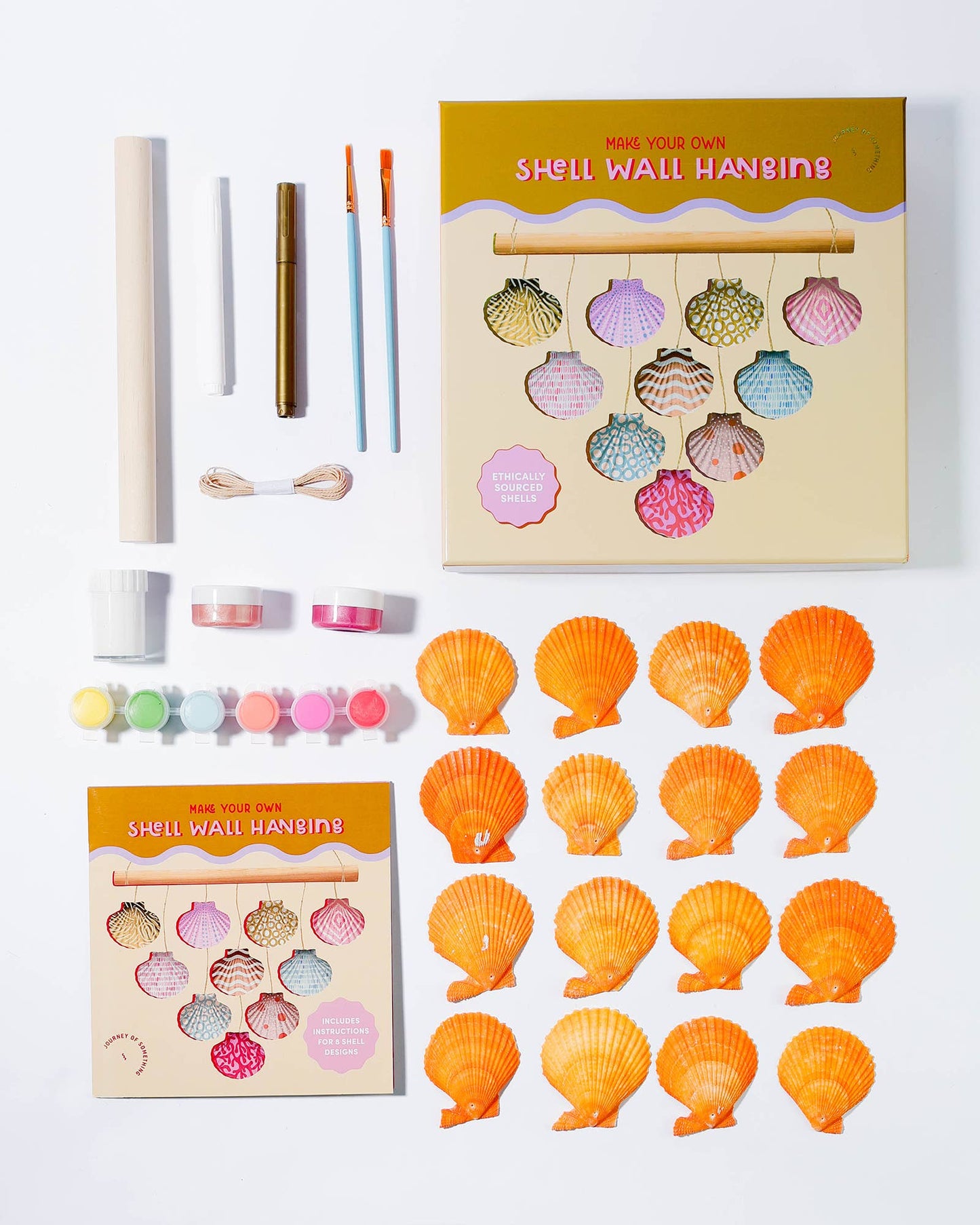 Journey Of Something AU & EU - Make Your Own Shell Wall Hanging