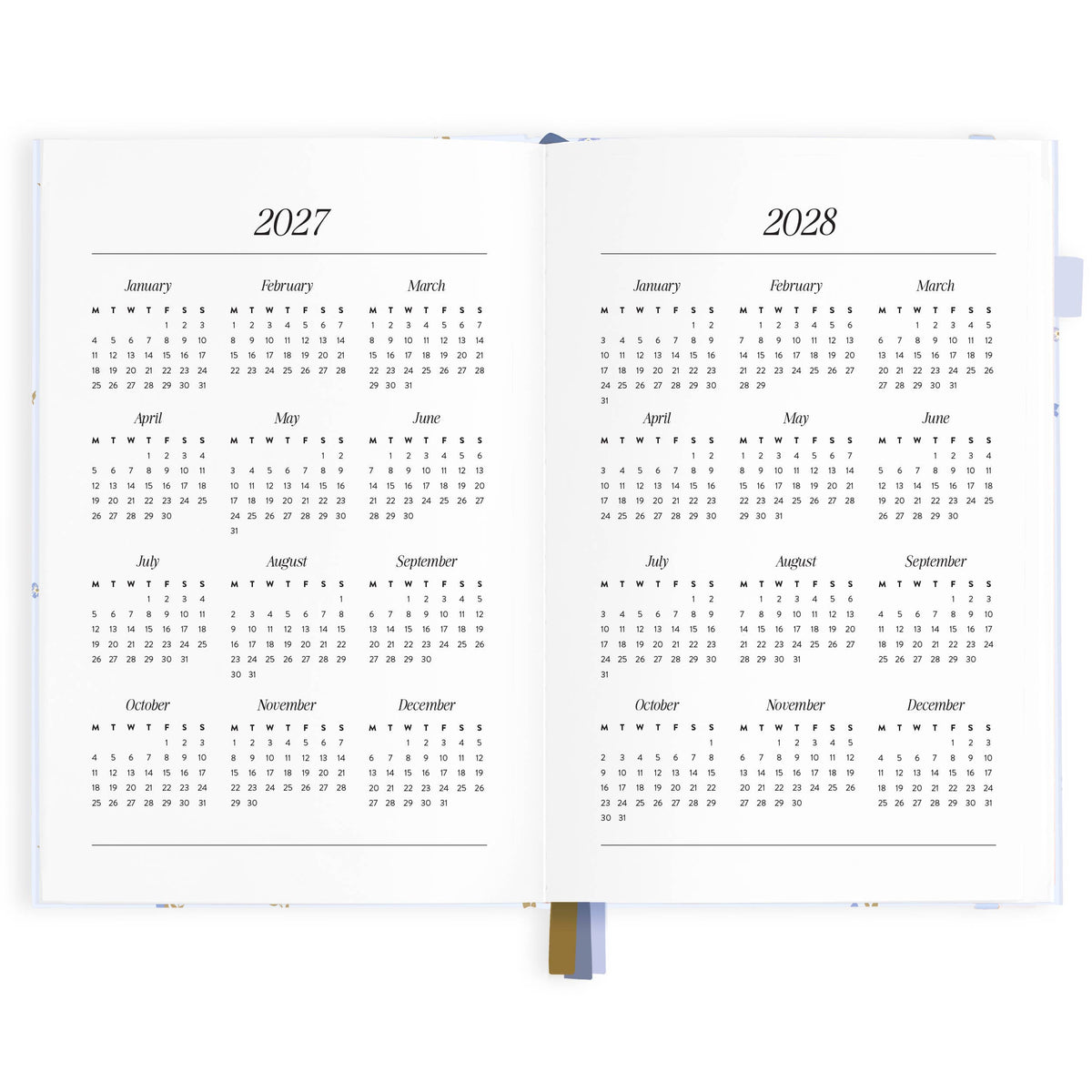 Fox & Fallow - 2027 Cornflower A5 Horizontal Planner