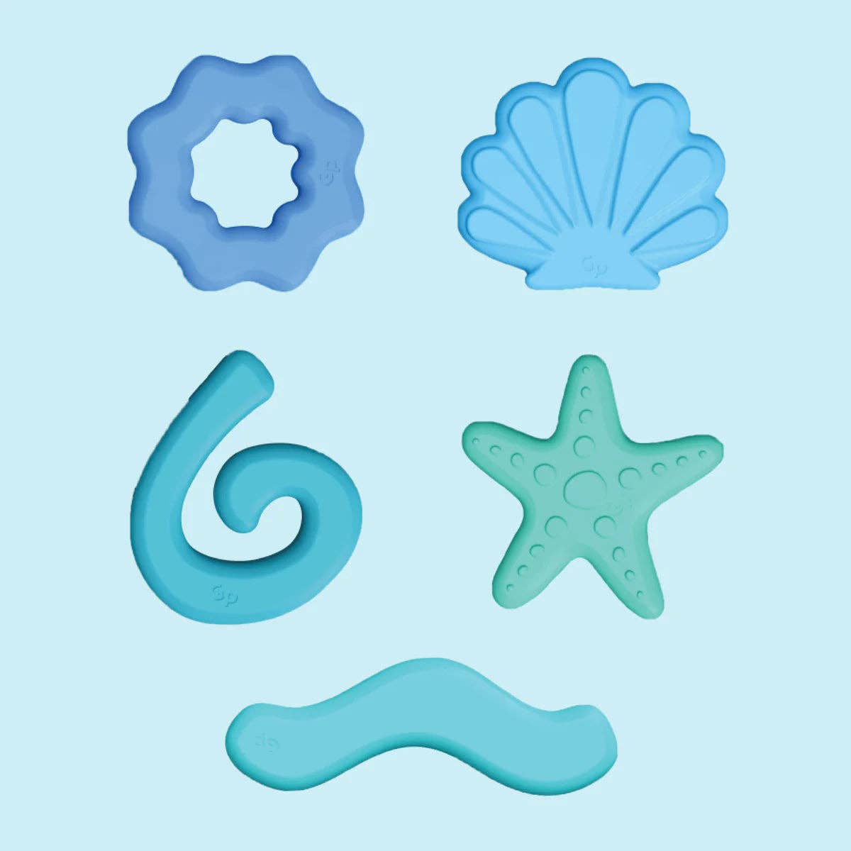 Jellystone Designs - Mini Sensory Play Jar® Gift Set - BLUE Lagoon