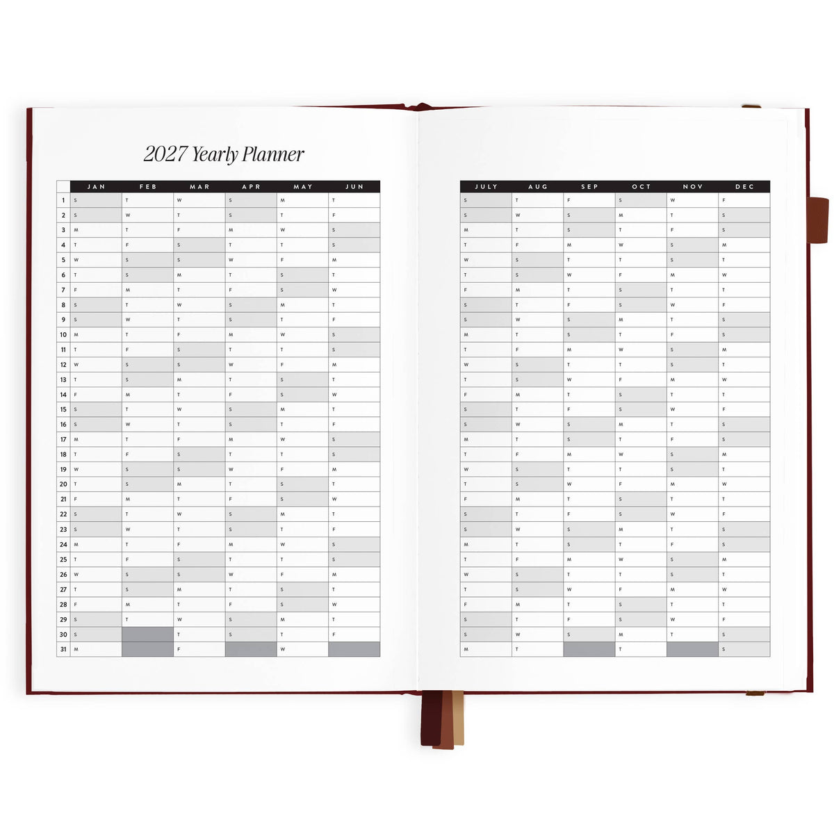 Fox & Fallow - 2027 Cherry A5 Horizontal Planner