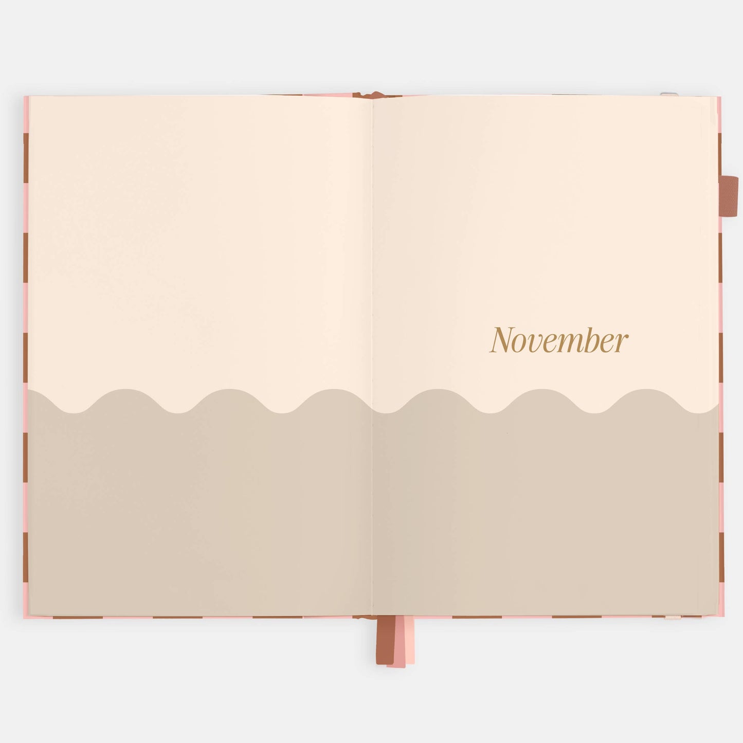 2026 Rose Check A5 Vertical Planner
