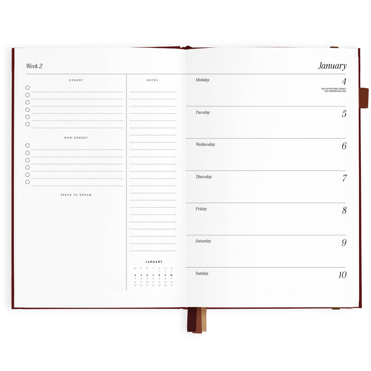 Fox & Fallow - 2027 Cherry A5 Horizontal Planner