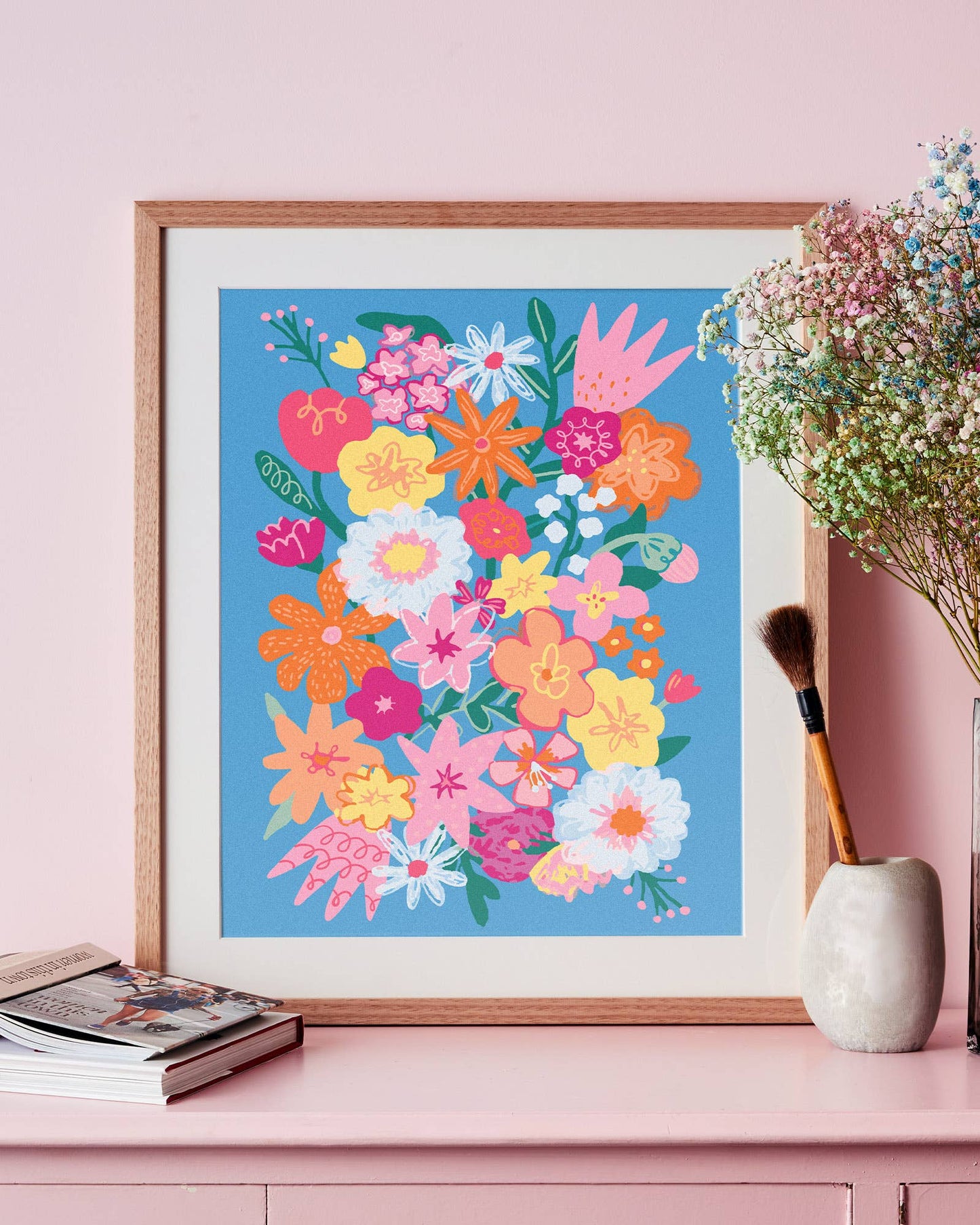 Journey Of Something - Paint by Numbers - Wildflowers