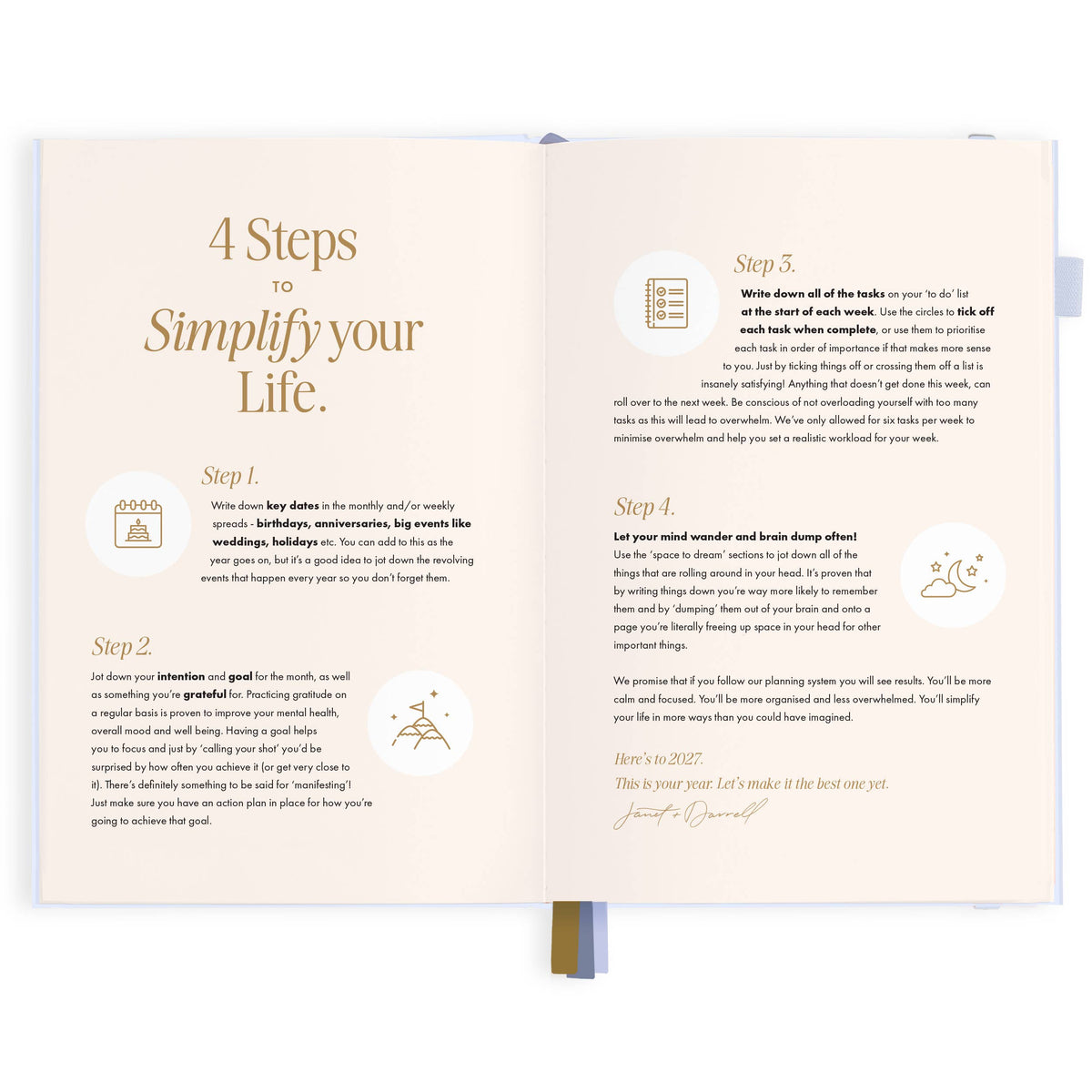 Fox & Fallow - 2027 Powder A5 Vertical Planner