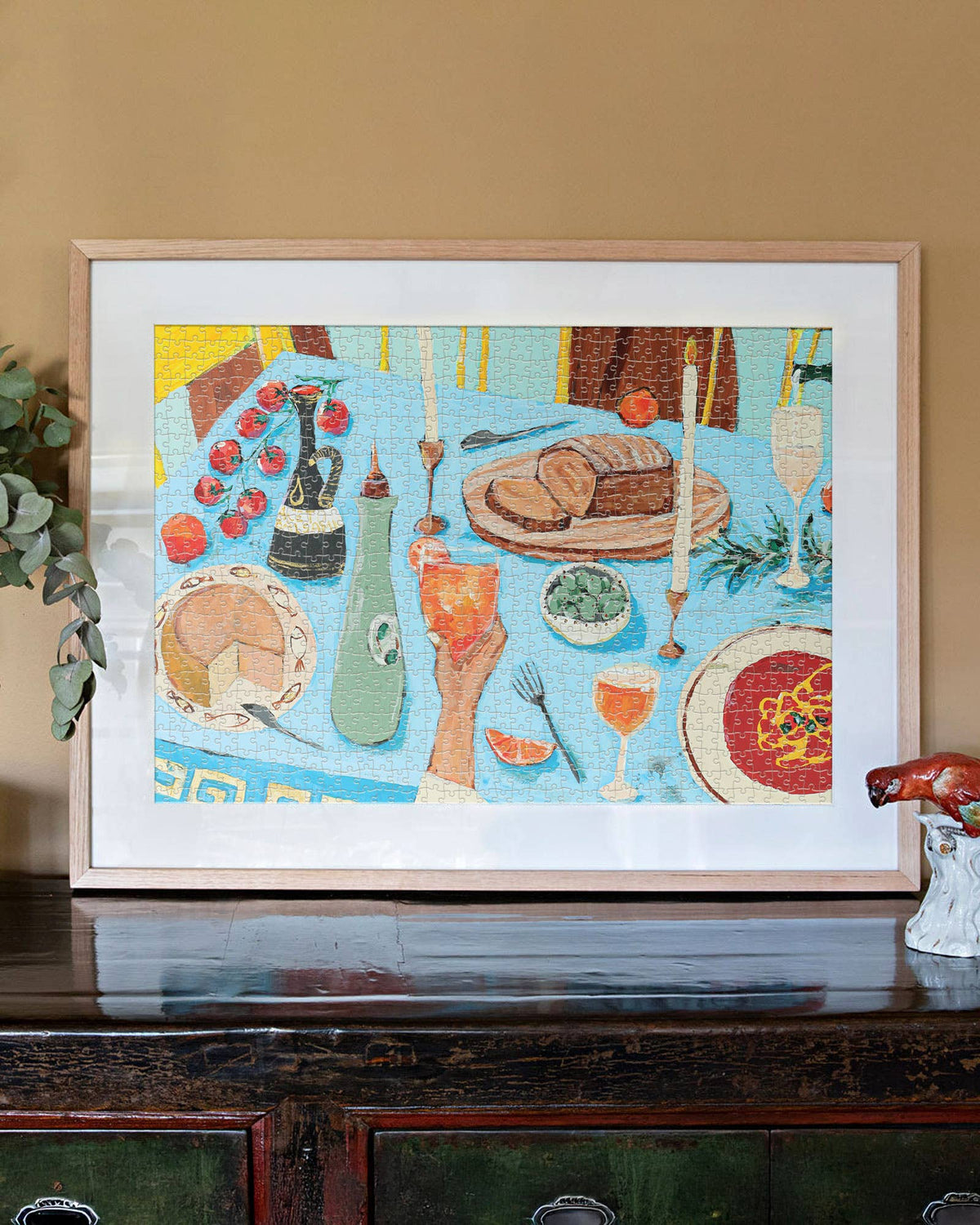 1000 Piece Jigsaw Puzzle - Feast On The Sunlit Terrace