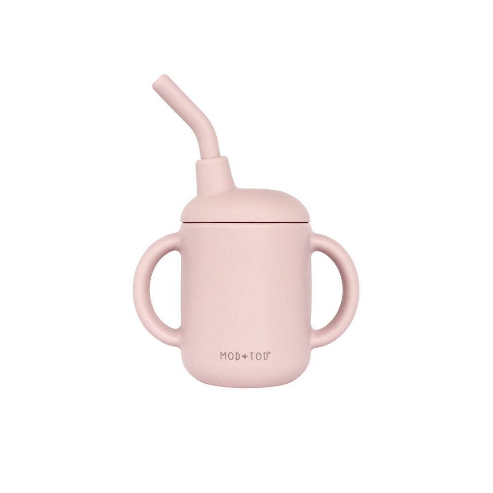 Silicone Learner Cup - Blush Pink