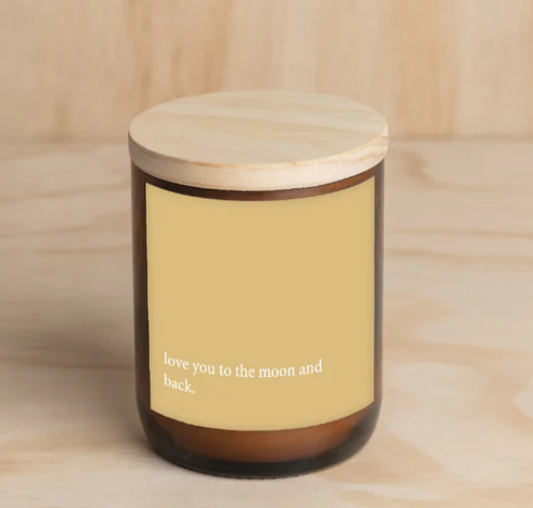 Heartfelt Candle - Love you to the Moon and Back