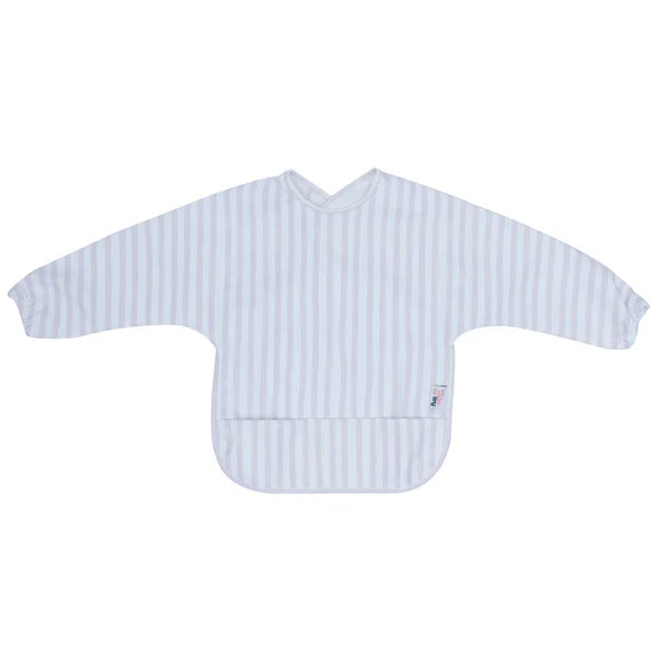 Messie Smock Bib – Lilac Stripe (Kid)