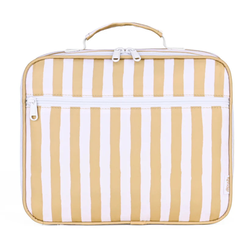 Mustard Stripe Junior Lunch Bag