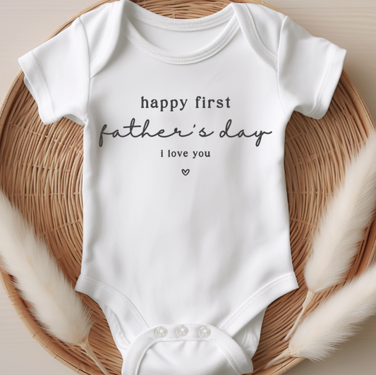 Happy Father's Day Onesies