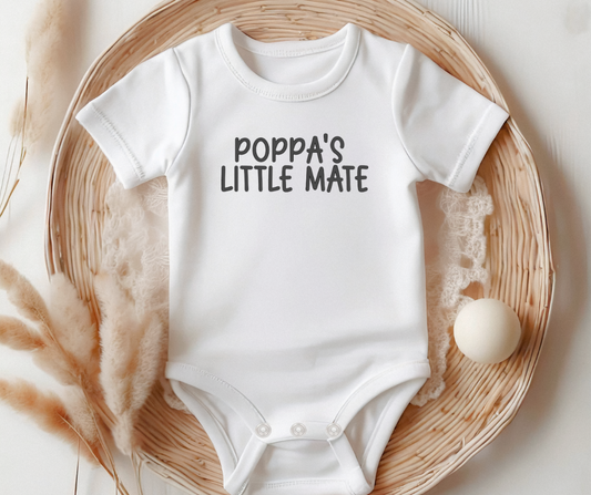 Customised Daddy/Papa/Grandad's Besties/Best Bud/Side Kick Onesies
