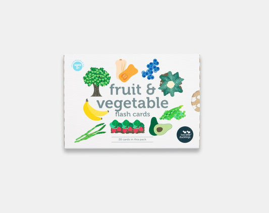 Fruit & Vegetable Flash Cards