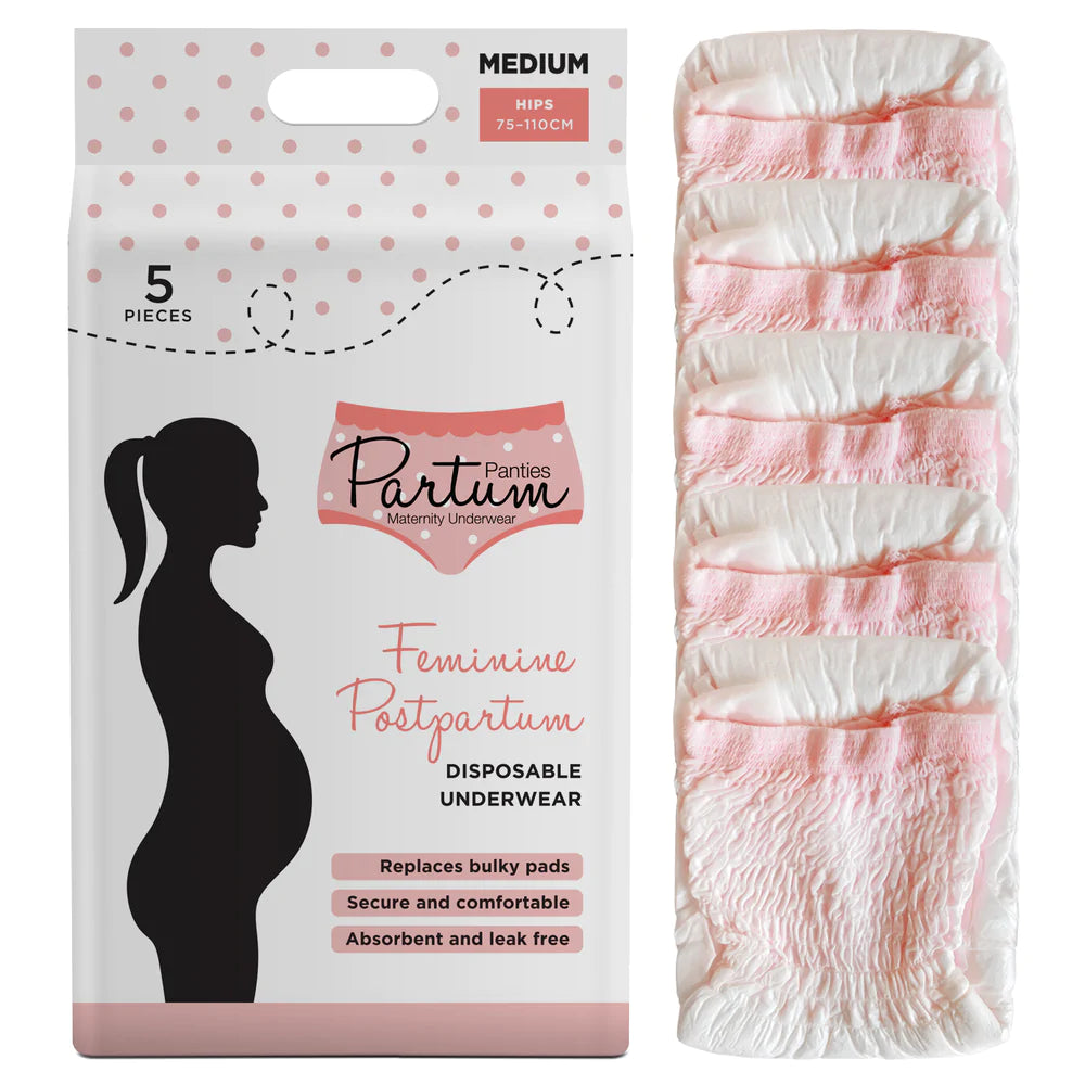 Partum Panties - Maternity Disposable Underwear (Size L-XL)