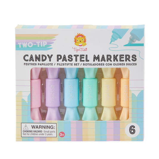 Two-Tip Candy Pastel Markers