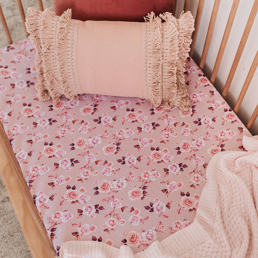 Blossom Fitted Cot Sheet