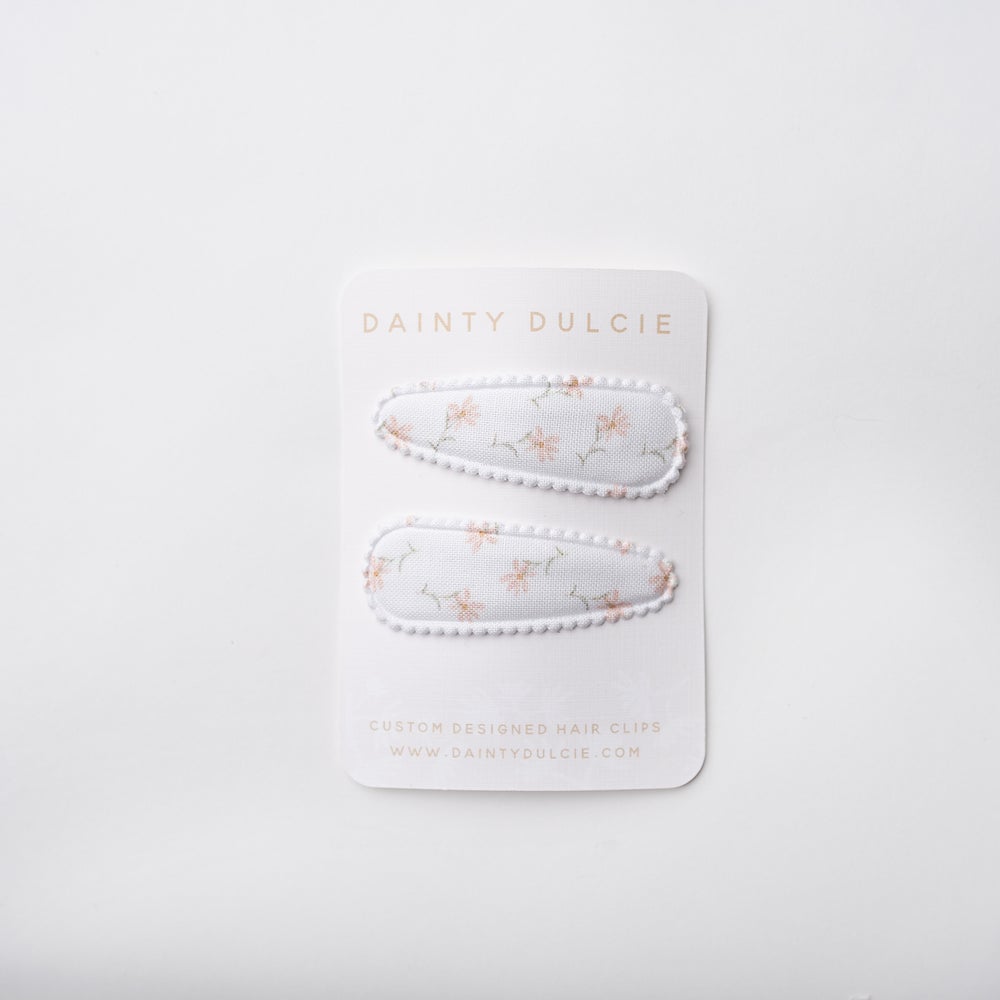 'Dandelion' Fabric Clip Set