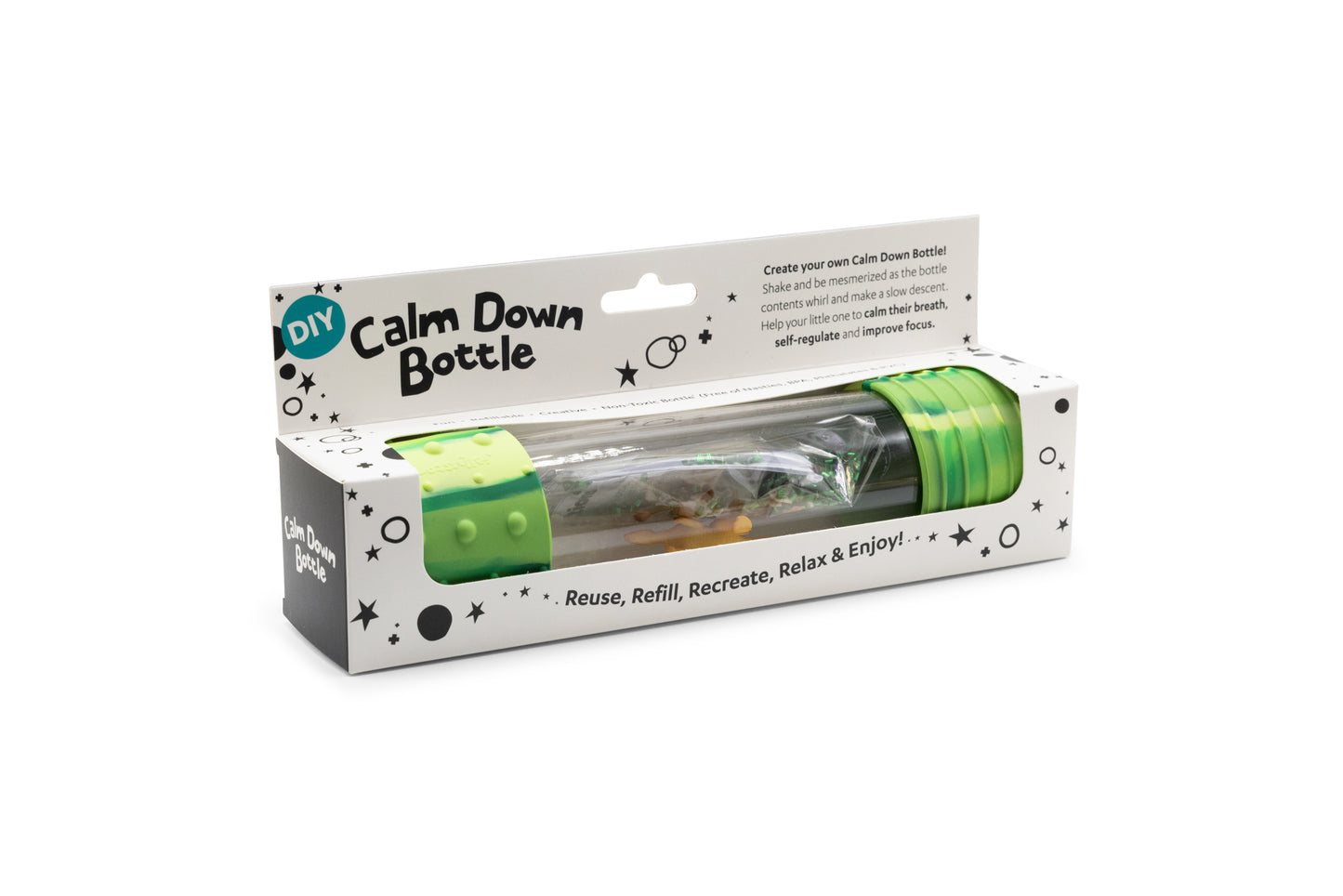 DIY Calm Down Bottle - Dino