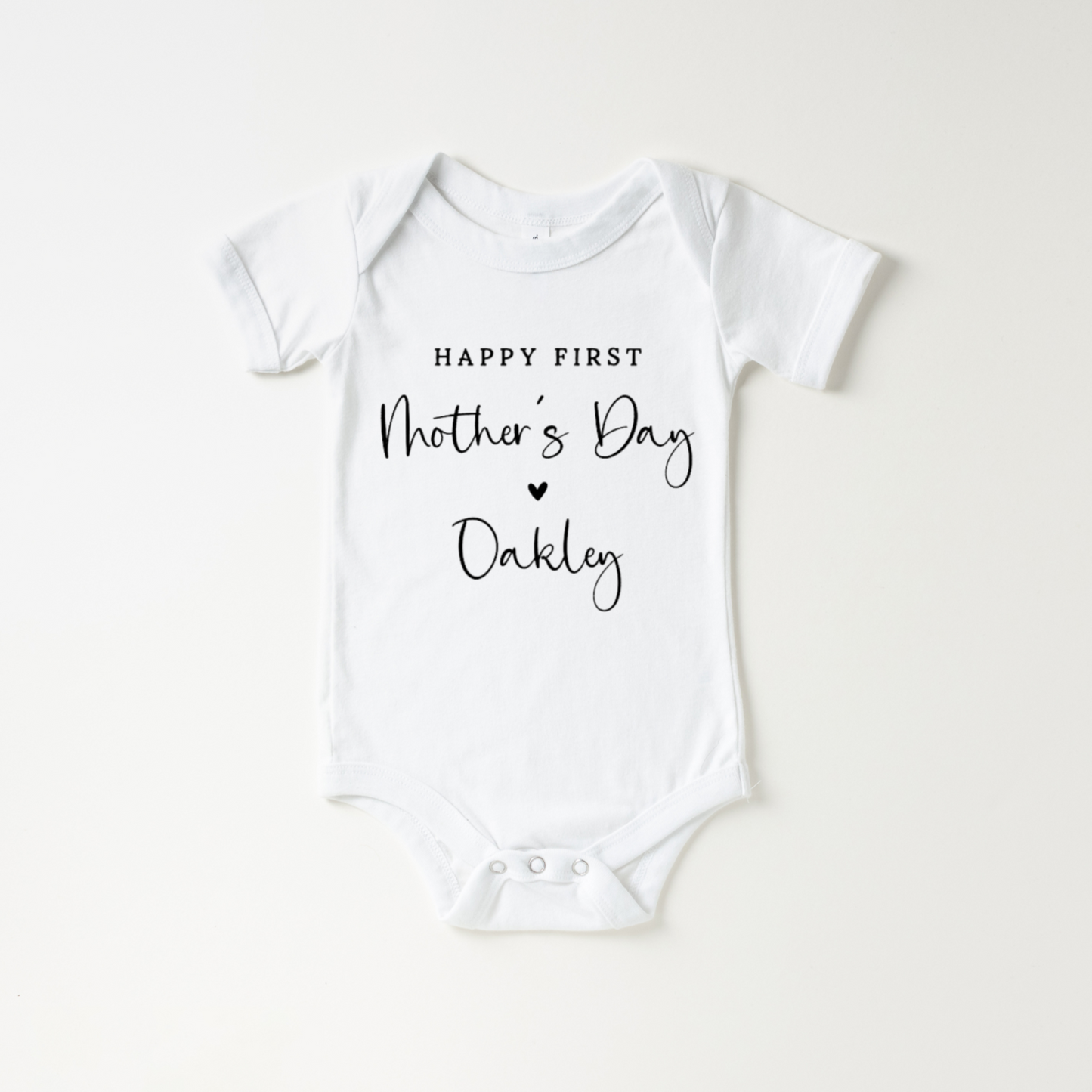 'Happy First Mother's Day' Onesies