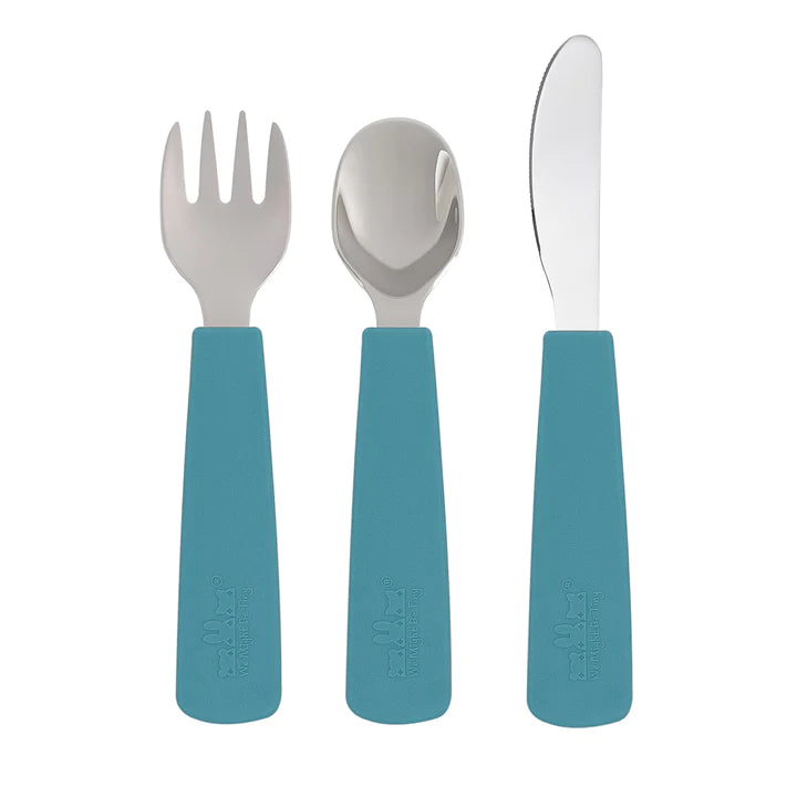 Toddler Feedie® Cutlery Set - Blue Dusk